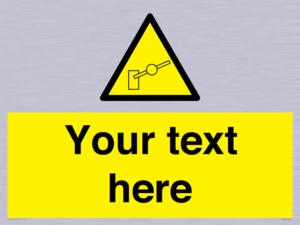 Custom warning barrier